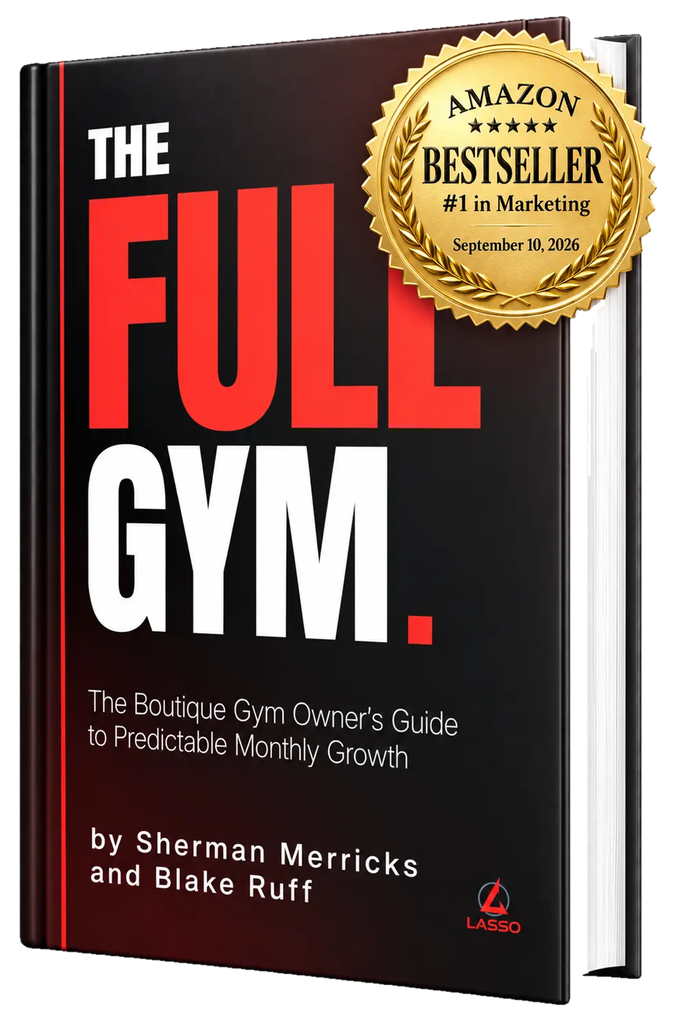 The Full Gym by Sherman Merricks and Blake Ruff, with its Amazon #1 Bestseller in Marketing seal